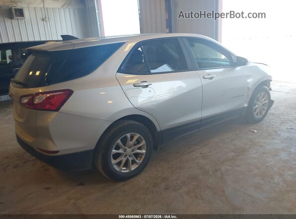 3GNAXHEV8MS108844 2021 CHEVROLET EQUINOX Silver Задня права чверть