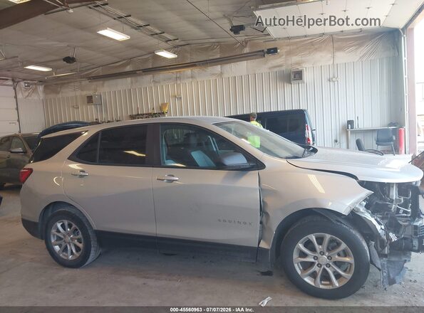 3GNAXHEV8MS108844 2021 CHEVROLET EQUINOX Silver Вид задньої частини салону