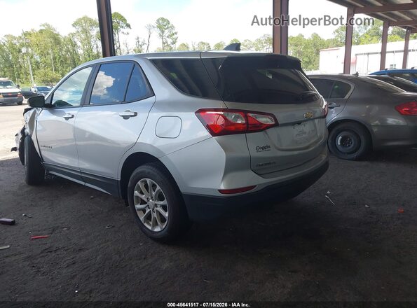 3GNAXHEV8MS110495 2021 CHEVROLET EQUINOX Silver Задня ліва чверть