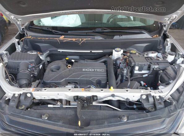 3GNAXHEV8MS110495 2021 CHEVROLET EQUINOX Silver Вид ззаду