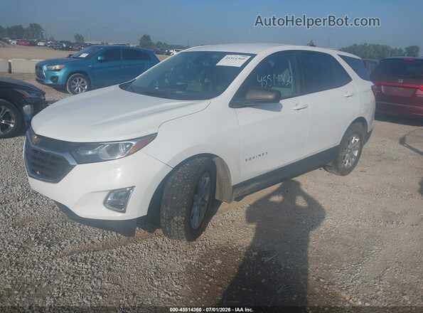 3GNAXHEV8MS130648 2021 CHEVROLET EQUINOX White Przód lewy