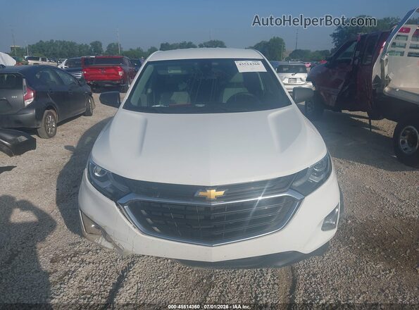 3GNAXHEV8MS130648 2021 CHEVROLET EQUINOX White Widok zestawu wskaźników