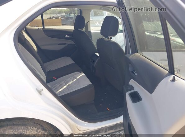 3GNAXHEV8MS130648 2021 CHEVROLET EQUINOX White Widok naklejki z numerem VIN