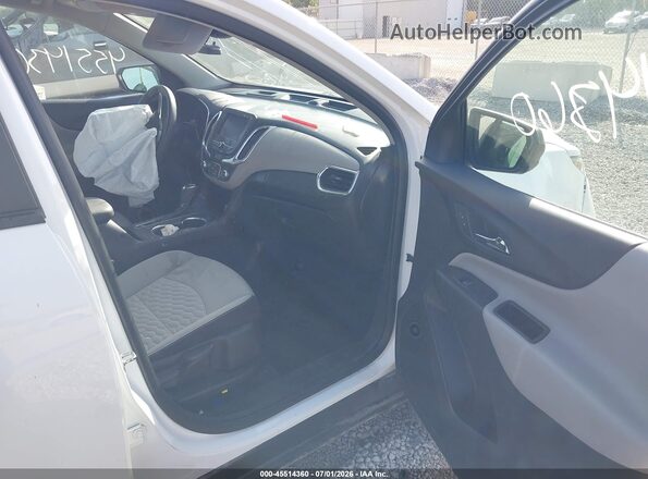 3GNAXHEV8MS130648 2021 CHEVROLET EQUINOX White Widok wnętrza z przodu