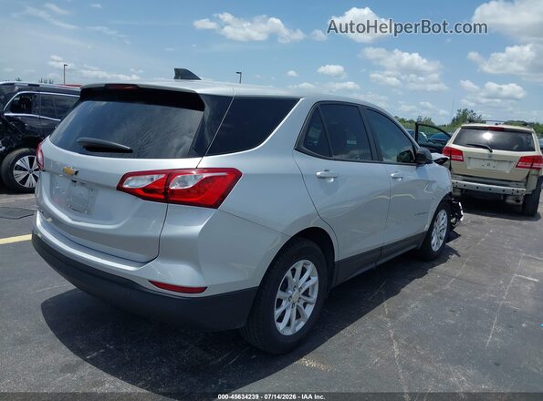 3GNAXHEV8MS150544 2021 CHEVROLET EQUINOX Серебряный Задняя правая четверть