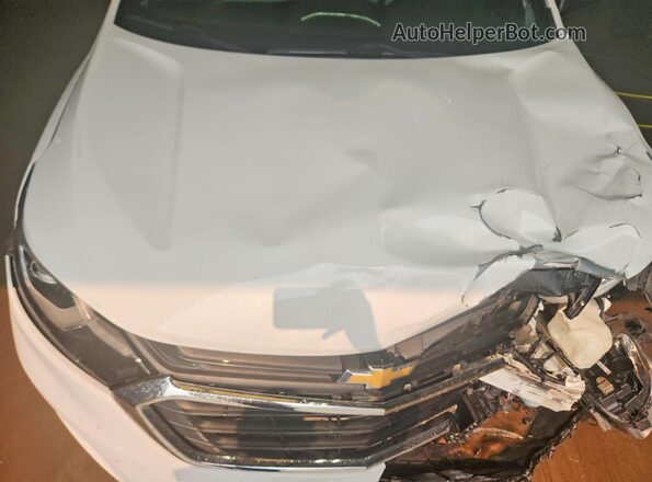 3GNAXHEV9MS118394 2021 CHEVROLET EQUINOX White Engine compartment view