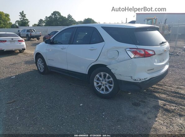 3GNAXHEV9MS153632 2021 CHEVROLET EQUINOX White Trasero izquierdo