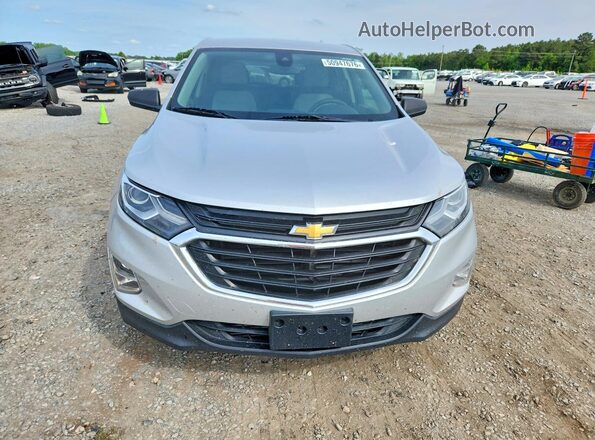 3GNAXHEV1LS684497 2020 CHEVROLET EQUINOX Silver Widok z przodu