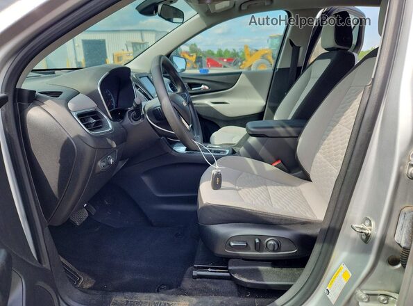 3GNAXHEV1LS684497 2020 CHEVROLET EQUINOX Silver Widok wnętrza z przodu