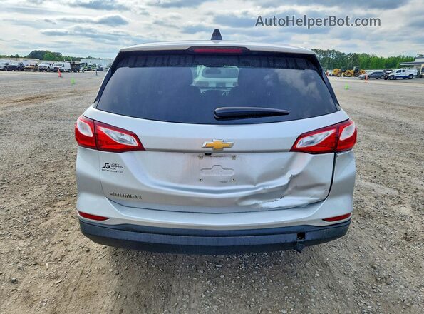 3GNAXHEV1LS684497 2020 CHEVROLET EQUINOX Silver Widok z tyłu