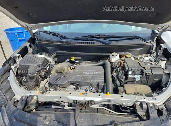 3GNAXHEV1LS684497 2020 CHEVROLET EQUINOX Silver Widok komory silnika