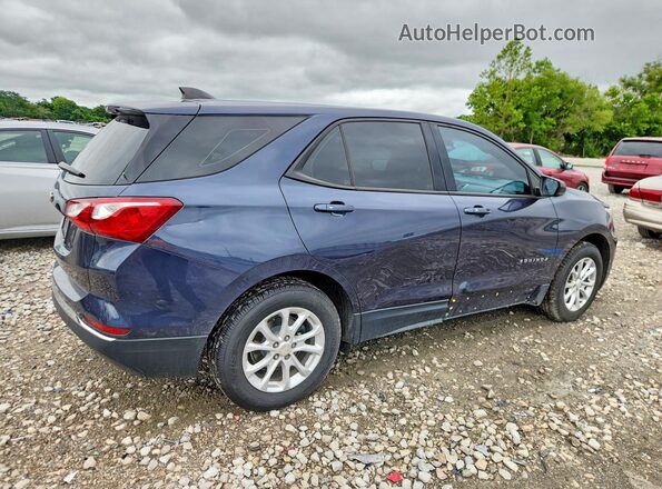 3GNAXHEVXJS589630 2018 CHEVROLET EQUINOX Blue Rear right