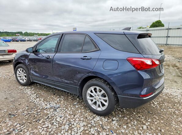3GNAXHEVXJS589630 2018 CHEVROLET EQUINOX Blue Rear left