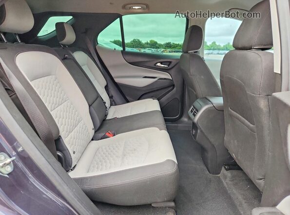 3GNAXHEVXJS589630 2018 CHEVROLET EQUINOX Blue Rear interior view