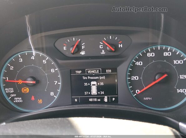 3GNAXHEVXLS698253 2020 CHEVROLET EQUINOX Silver Widok tylnych siedzeń