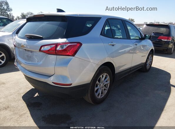 3GNAXHEVXLS698253 2020 CHEVROLET EQUINOX Silver Tył prawy