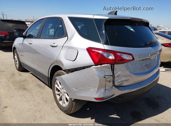 3GNAXHEVXLS698253 2020 CHEVROLET EQUINOX Silver Tył lewy