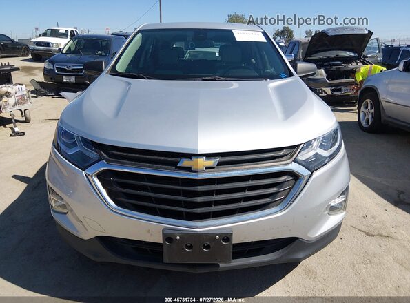 3GNAXHEVXLS698253 2020 CHEVROLET EQUINOX Silver Widok zestawu wskaźników