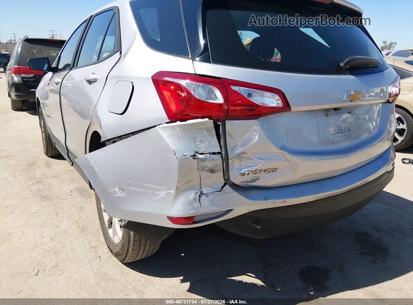 3GNAXHEVXLS698253 2020 CHEVROLET EQUINOX Silver Widok z przodu