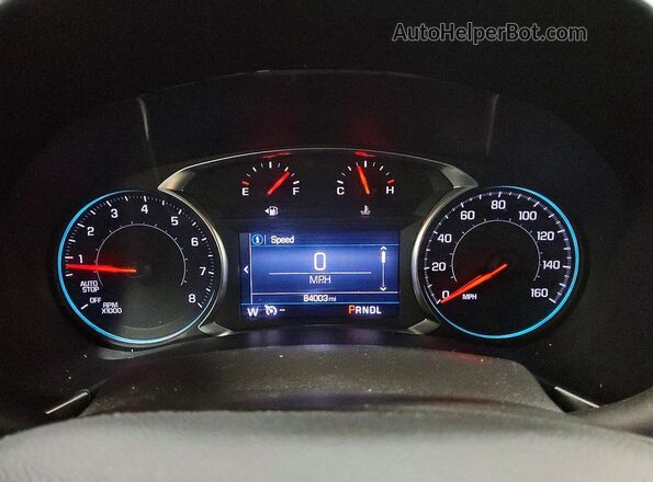 3GNAXJEG0PL262892 2023 CHEVROLET EQUINOX Black Սարքավորումների վահանակի տեսք
