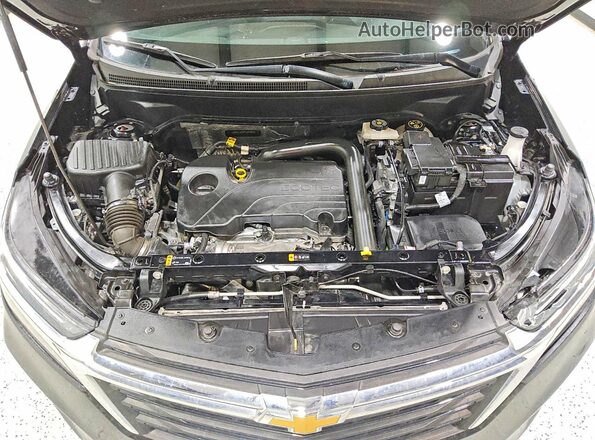 3GNAXJEG0PL262892 2023 CHEVROLET EQUINOX Black Շարժիչի բաժամունքի տեսք
