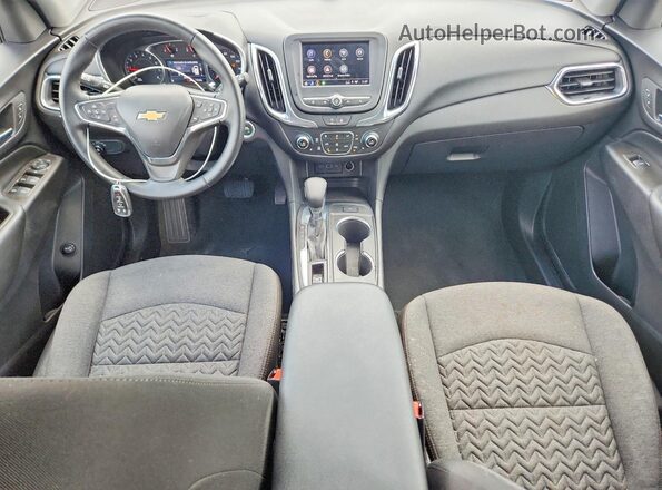 3GNAXJEG7PL253395 2023 CHEVROLET EQUINOX Black წინა პანელის ხედი