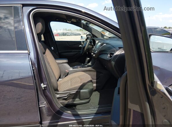 3GNAXJEV0JS631262 2018 CHEVROLET EQUINOX Blue Front interior view