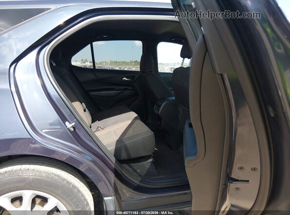3GNAXJEV0JS631262 2018 CHEVROLET EQUINOX Blue VIN sticker view