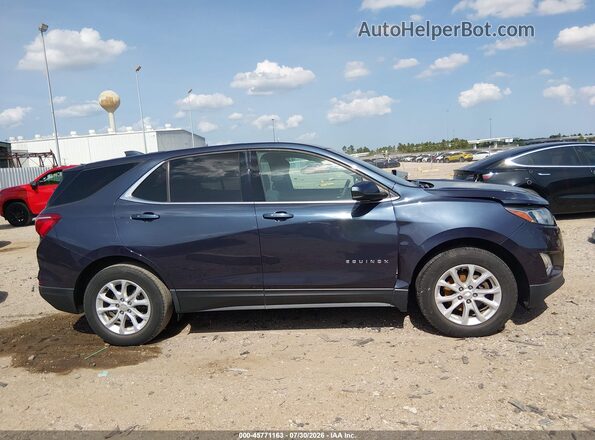 3GNAXJEV0JS631262 2018 CHEVROLET EQUINOX Blue Rear interior view