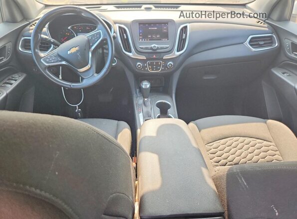 3GNAXJEV0LS513750 2020 CHEVROLET EQUINOX Белый Вид панели приборов