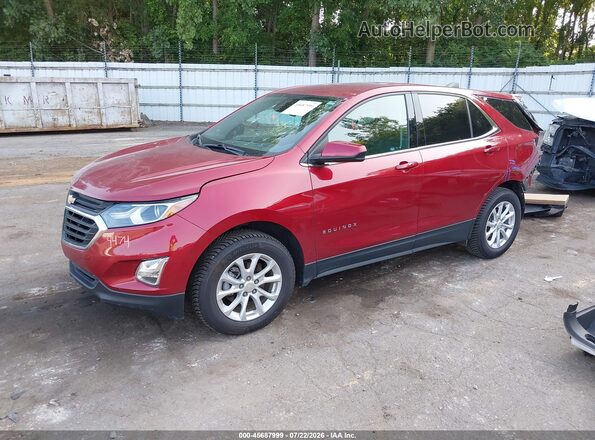 3GNAXJEV0LS563998 2020 CHEVROLET EQUINOX Red წინა მარცხენა ხედი სამი მეოთხედიდან