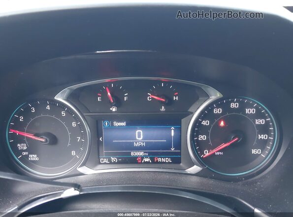 3GNAXJEV0LS563998 2020 CHEVROLET EQUINOX Red უკანა სავარძლების ხედი
