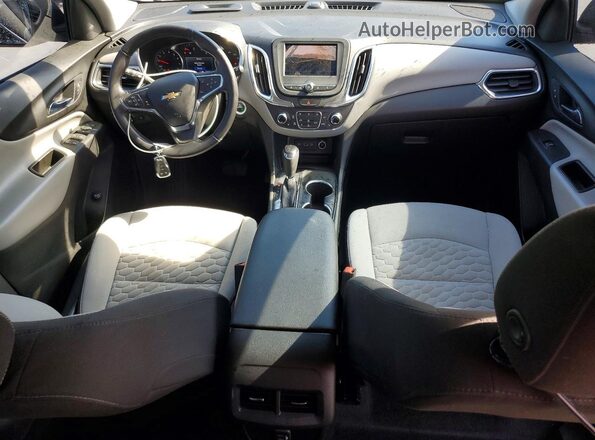 3GNAXJEV0LS727332 2020 CHEVROLET EQUINOX Blue Առջևի վահանակի տեսք