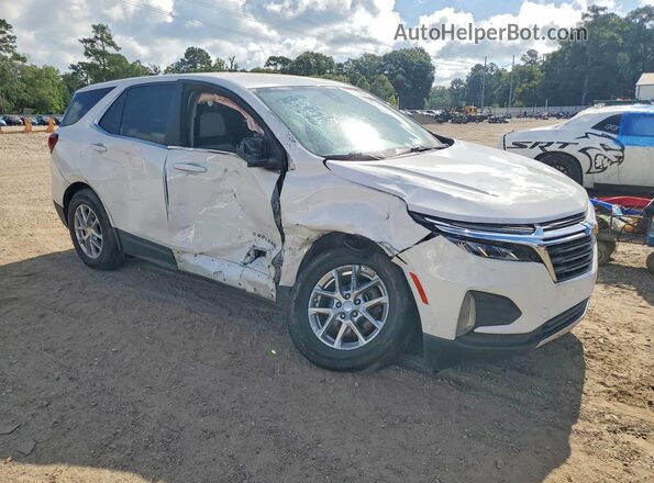 3GNAXJEV0NL133496 2022 CHEVROLET EQUINOX White Передня права чверть