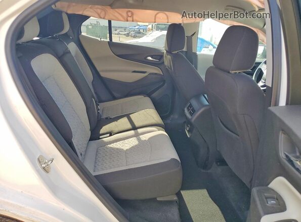 3GNAXJEV0NL133496 2022 CHEVROLET EQUINOX White Вид задньої частини салону