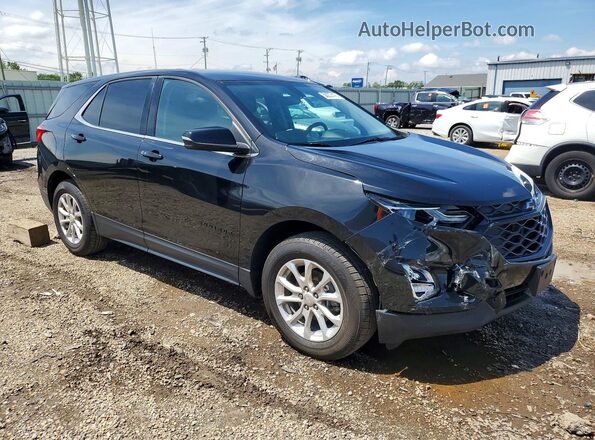 3GNAXJEV1JL363591 2018 CHEVROLET EQUINOX Black Przód prawy