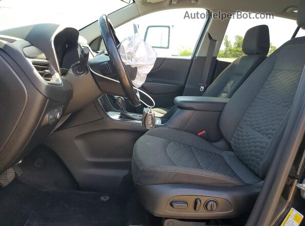 3GNAXJEV1JL363591 2018 CHEVROLET EQUINOX Black Widok wnętrza z przodu