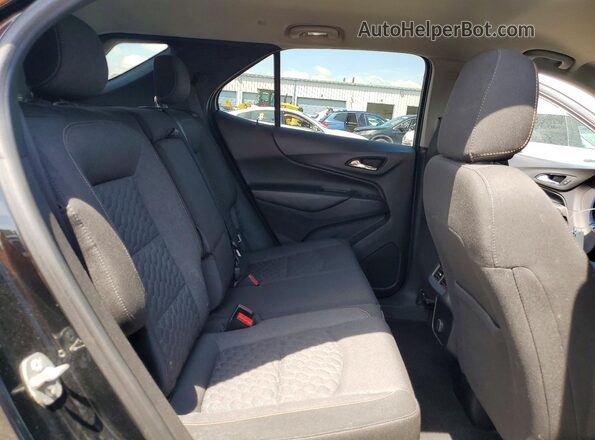 3GNAXJEV1JL363591 2018 CHEVROLET EQUINOX Black Widok wnętrza z tyłu