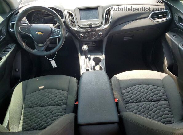 3GNAXJEV1JS502432 2018 CHEVROLET EQUINOX Белый Вид панели приборов