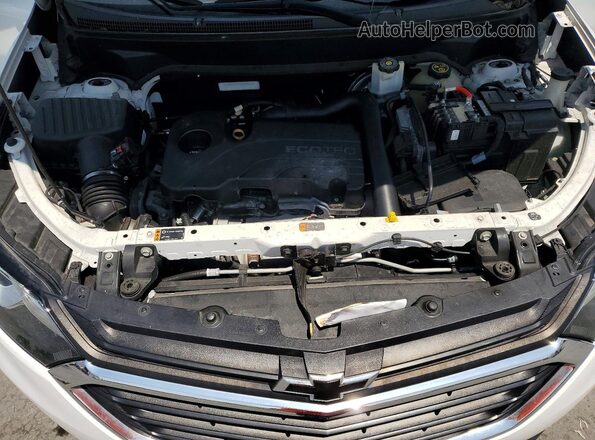 3GNAXJEV1JS502432 2018 CHEVROLET EQUINOX Белый Вид подкапотного пространства