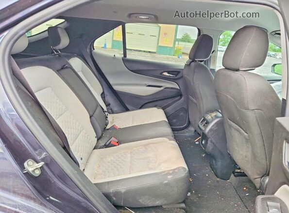3GNAXJEV1JS554398 2018 CHEVROLET EQUINOX Синий Вид задних сидений