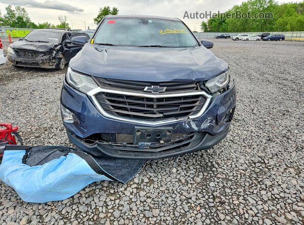 3GNAXJEV1JS554398 2018 CHEVROLET EQUINOX Синий Вид спереди