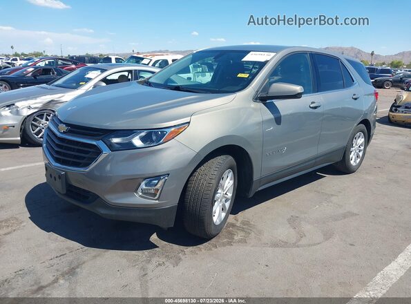 3GNAXJEV1JS576675 2018 CHEVROLET EQUINOX Gray Передня ліва чверть