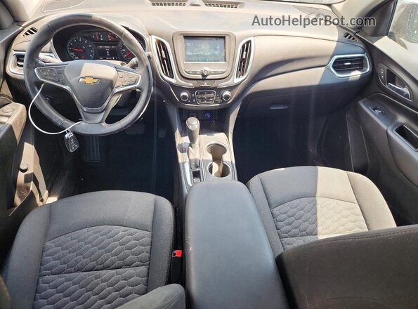 3GNAXJEV1JS606676 2018 CHEVROLET EQUINOX Gray Widok deski rozdzielczej