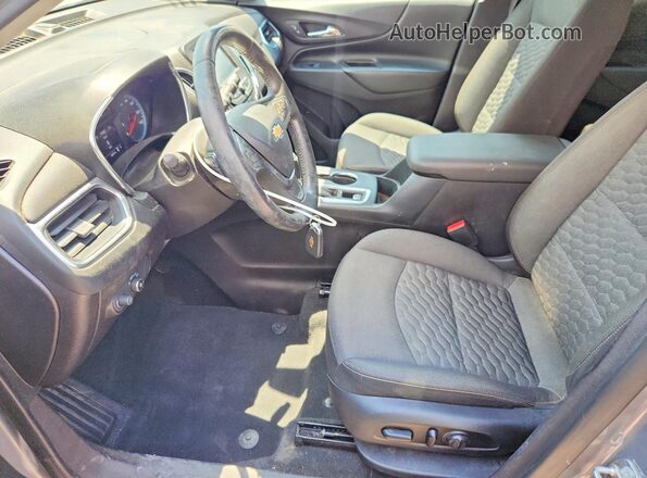 3GNAXJEV1JS606676 2018 CHEVROLET EQUINOX Gray Widok wnętrza z przodu