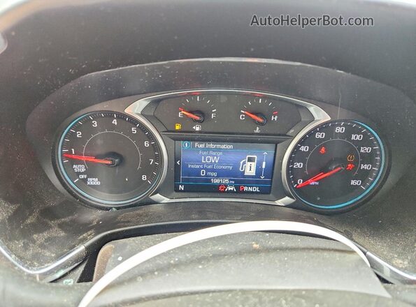 3GNAXJEV1LS677461 2020 CHEVROLET EQUINOX Gray Widok zestawu wskaźników