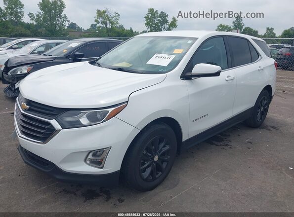 3GNAXJEV2JS513522 2018 CHEVROLET EQUINOX White Առջևի ձախ երեք քառորդ տեսարան