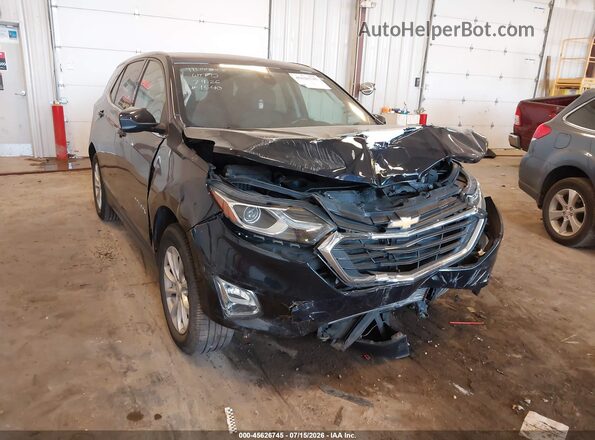 3GNAXJEV2LS531540 2020 CHEVROLET EQUINOX Black Front view