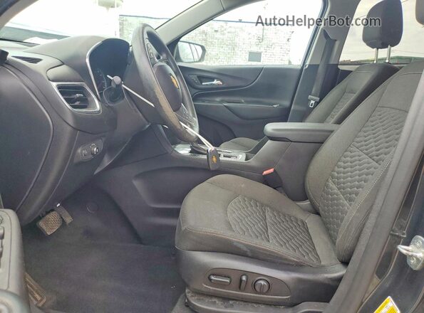 3GNAXJEV3JL101202 2018 CHEVROLET EQUINOX Gray Widok wnętrza z przodu