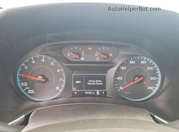 3GNAXJEV3JL101202 2018 CHEVROLET EQUINOX Gray Widok zestawu wskaźników